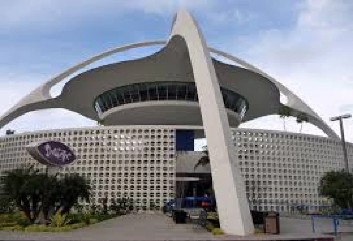 LAX airport (LAX), World Way, Los Angeles, CA